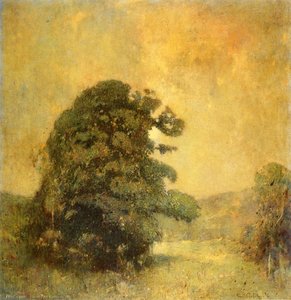 The Valley, Moonlight — Soren Emil Carlsen