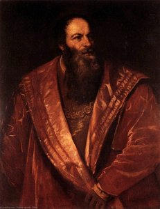 Portrait Of Pietro Aretino — Titian