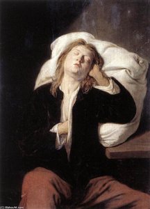 Man Sleeping — David The Younger Ryckaert
