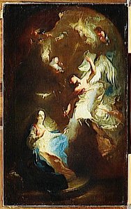 L'annonciation — Franz Anton Maulbertsch
