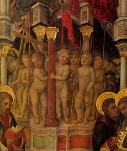 Coronation Of The Virgin (detail) — Michele Giambono