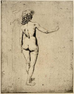 Nude Study — Julian Alden Weir