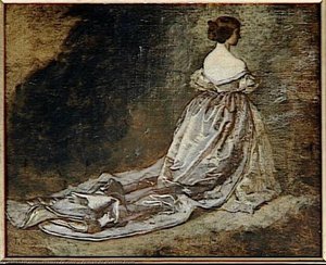 Portrait De Madame Bruat — Thomas Couture
