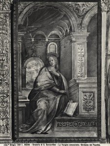 The Annunciation — Girolamo Del Pacchia