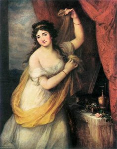 Portrait Of A Woman — Angelica Kauffmann (maria Anna Angelika)