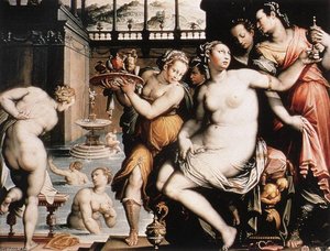 The Toilet Of Bathsheba — Jacopo Zucchi