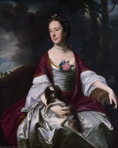 Mrs. Jerathmael Bowers — John Singleton Copley
