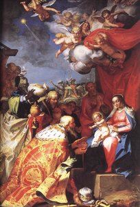 Adoration Of The Magi — Abraham Bloemaert