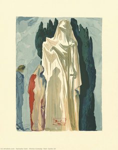 La Divina Comedia, El Infierno: Canto 10 — Salvador Dalí