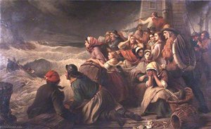 The Lifeboat Going To The Rescue — Thomas Brooks