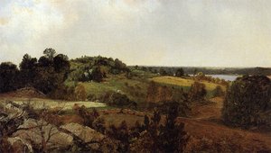 View Of Rhode Island — John Frederick Kensett