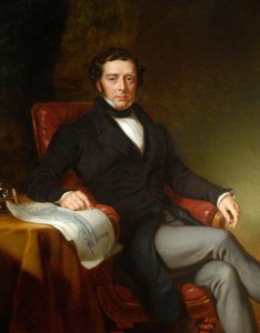 Robert Stephenson (1805–1859) (copy Of An Earlier Painting) — John Lindsay Lucas