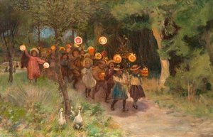 Halloween Frolics — James Elder Christie