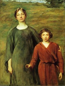 Hagar And Ishmael — Henry Oliver Walker