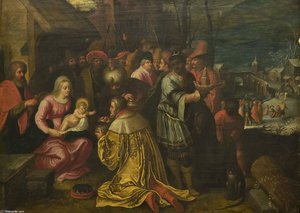 L'adorazione Dei Magi — Frans Francken Iii