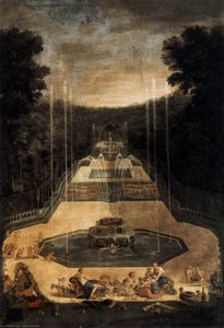 View Of The Three-fountain Grove — Jean Ii Cotelle