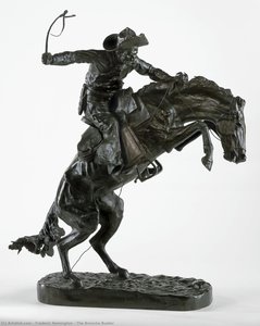 The Broncho Buster — Frederic Remington