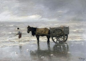 Le Ramassage Du Goémon (collecting Seaweed), Between 1871 And 1886 — Anton Mauve