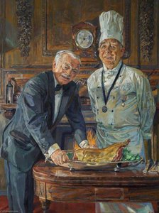 Jim Murden (b.1946), Chef (1976–2011), And Kevin Egleston (b.1946), Butler (1981–2011) — Daphne Todd