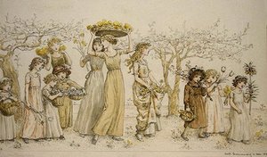 Springtime — Kate Greenaway