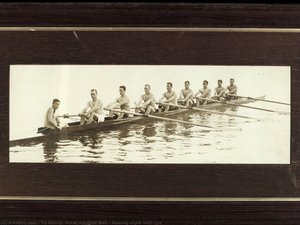 Rowing Eight With Cox — Pa Hall Or Peter Adolphe Hall