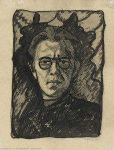 Self-portrait — Galanda Miklós