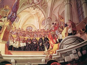 The Council In Trident — Johann Lucas Kracker