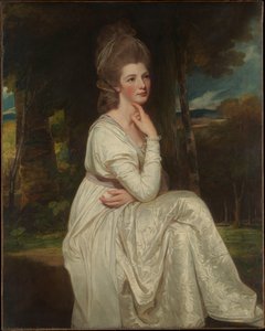 Lady Elizabeth Stanley (1753–1797), Countess Of Derby — George Romney