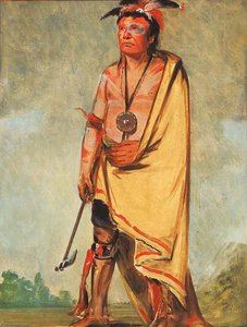 No Ak Chóo She Kaw, He Who Breaks The Bushes — George Catlin