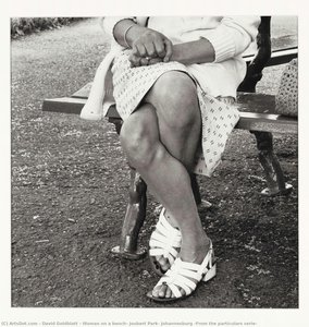Woman On A Bench, Joubert Park, Johannesburg (from The Particulars Serie) — David Goldblatt