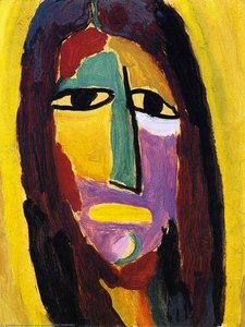 Testa Mistica: Giovanni Battista — Alexej Von Jawlensky
