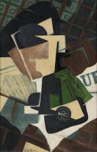 Glass And Ace Of Clubs — Juan Gris