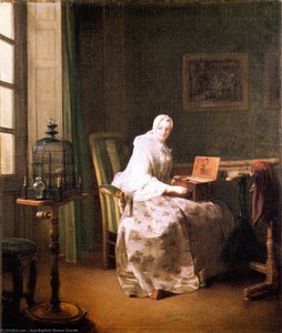 The Serinette (also Known As The Bird Organ) — Jean-baptiste-siméon Chardin