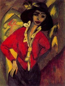Head Of A Woman. Gerda — Ernst Ludwig Kirchner