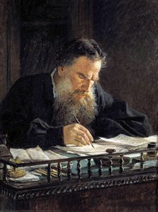 Portrait Of Leo Tolstoy — Nikolai Ge