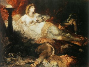Der Tod Der Kleopatra — Hans Makart