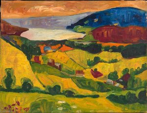 View With Fjord — William H. Johnson
