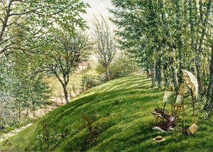 French Landscape Ii — Francisco Oller