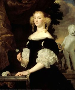 Portrait Of A Woman — Abraham Lambertsz. Van Den Tempel