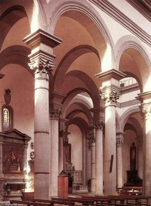Interior Of The Church — Filippo Brunelleschi