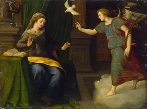 Annunciation — Michiel Van Coxcie