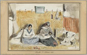 Folio 63, Jüdische Frauen — Eugène Delacroix