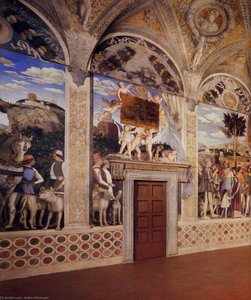 View Of The West Wall — Andrea Mantegna