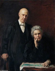 Samuel And Henrietta Barnett — Sir Hubert Von Herkomer