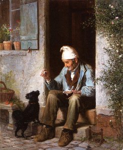 The Little Beggar — James Wells Champney