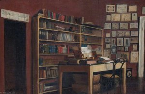 The Corner Of Sir Richard Burton's Study — Albert Letchford