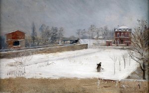 Winter Landscape — Giuseppe De Nittis