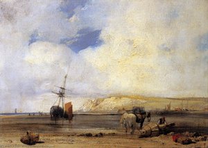 On The Coast Of Picardy — Richard Parkes Bonington