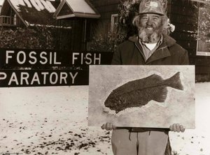 Kemmerer Fossil Fish Artist, From The Wyoming Documentary Survey Project — Penny Diane Wolin