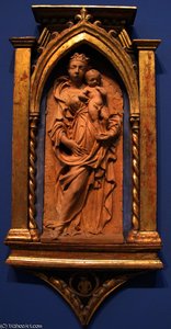 Attr.), Madonna Col Bambino, Firenze — Nanni Di Bartolo
